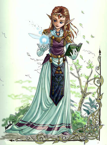 Zelda et une f�e ... -  Jeux vid�o - 