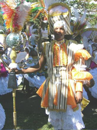 Guadeloupe : carnival - costume