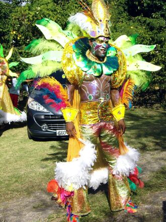 Guadeloupe : carnival - costume