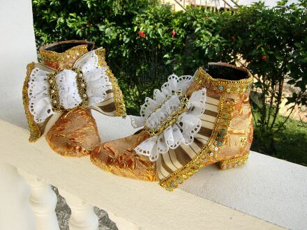 Guadeloupe : carnival - shoes